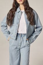 Load image into Gallery viewer, Short denim shirt