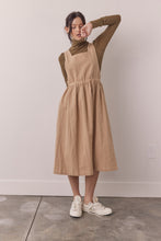 Load image into Gallery viewer, Back Tie Pinafore midi Dress
