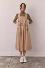 Load image into Gallery viewer, Back Tie Pinafore midi Dress