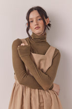 Load image into Gallery viewer, Back Tie Pinafore midi Dress