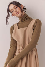 Load image into Gallery viewer, Back Tie Pinafore midi Dress