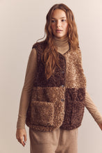 Load image into Gallery viewer, Color block reversible vest