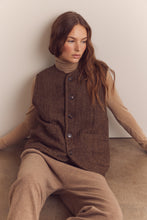 Load image into Gallery viewer, Color block reversible vest