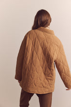 Load image into Gallery viewer, Color block cotton bomber jacket