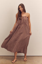 Load image into Gallery viewer, Gingham Cami Dress