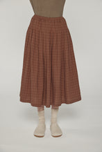 Load image into Gallery viewer, Pleated waist tie skirt