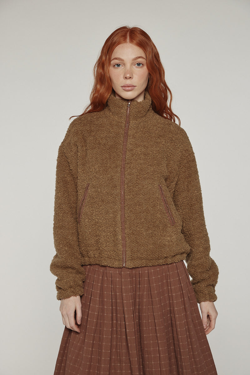 ジャケット・アウター high neck wool bomber jacket Wool bomber jacket – amente
