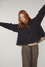 Load image into Gallery viewer, Cotton pleated blouse