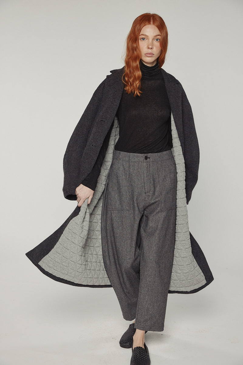 Cocoon sleeve maxi coat – amente Cocoon sleeve maxi coat – amente