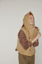 Load image into Gallery viewer, Wool-blended scarf vest – Look 7 | amente