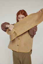 Load image into Gallery viewer, Wool-blended scarf vest – Look 5 | amente