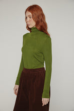 Load image into Gallery viewer, Wool blend lightweight turtleneck