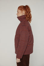 Load image into Gallery viewer, Gingham Puff Jacket