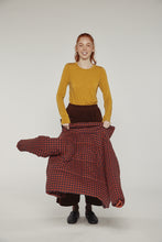 Load image into Gallery viewer, Gingham Puff Jacket
