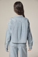 Load image into Gallery viewer, Short denim shirt
