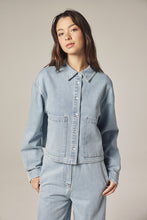 Load image into Gallery viewer, Short denim shirt