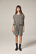 Load image into Gallery viewer, Gingham Drop Sleeve Top