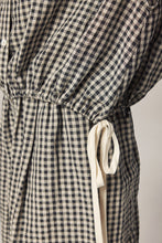 Load image into Gallery viewer, Gingham Drop Sleeve Top