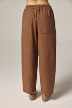 Load image into Gallery viewer, Plaid Easy Pants – Back View | amente