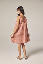 Load image into Gallery viewer, Gingham linen dress