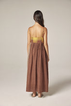 Load image into Gallery viewer, Contrast midi dress