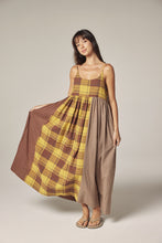 Load image into Gallery viewer, Contrast midi dress