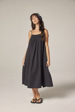Load image into Gallery viewer, Smocked tie dress