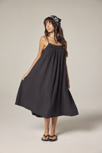 Load image into Gallery viewer, Smocked tie dress