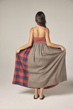 Load image into Gallery viewer, Contrast midi dress