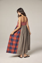 Load image into Gallery viewer, Contrast midi dress