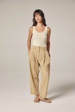 Load image into Gallery viewer, Elastic back cotton pants