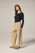 Load image into Gallery viewer, Elastic back cotton pants