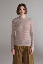 Load image into Gallery viewer, Wool blend Stripe knit Top