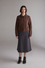 Load image into Gallery viewer, Wool Blend Plaid Skirts