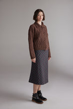 Load image into Gallery viewer, Wool Blend Plaid Skirts