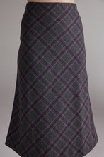 Load image into Gallery viewer, Wool Blend Plaid Skirts