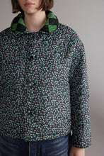 Load image into Gallery viewer, Round collar reversible quilt jacket