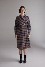 Load image into Gallery viewer, Plaid Shirt Dress