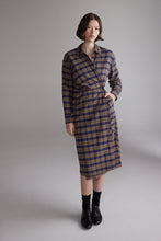 Load image into Gallery viewer, Plaid Shirt Dress
