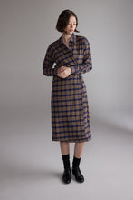 Load image into Gallery viewer, Plaid Shirt Dress