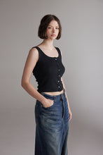 Load image into Gallery viewer, Button Knit Tank