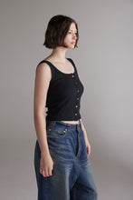 Load image into Gallery viewer, Button Knit Tank