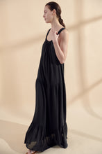 Load image into Gallery viewer, Tiered cami maxi dress