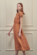 Load image into Gallery viewer, Button front midi dress