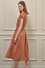 Load image into Gallery viewer, Button front midi dress
