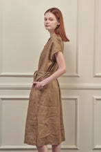 Load image into Gallery viewer, Linen Shirt Dress