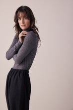 Load image into Gallery viewer, Wool blend lightweight knit turtleneck