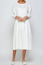 Load image into Gallery viewer, Volume sleeve midi dress