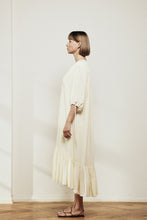 Load image into Gallery viewer, V neck tiered midi dress