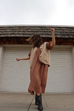 Load image into Gallery viewer, Volume sleeve midi dress